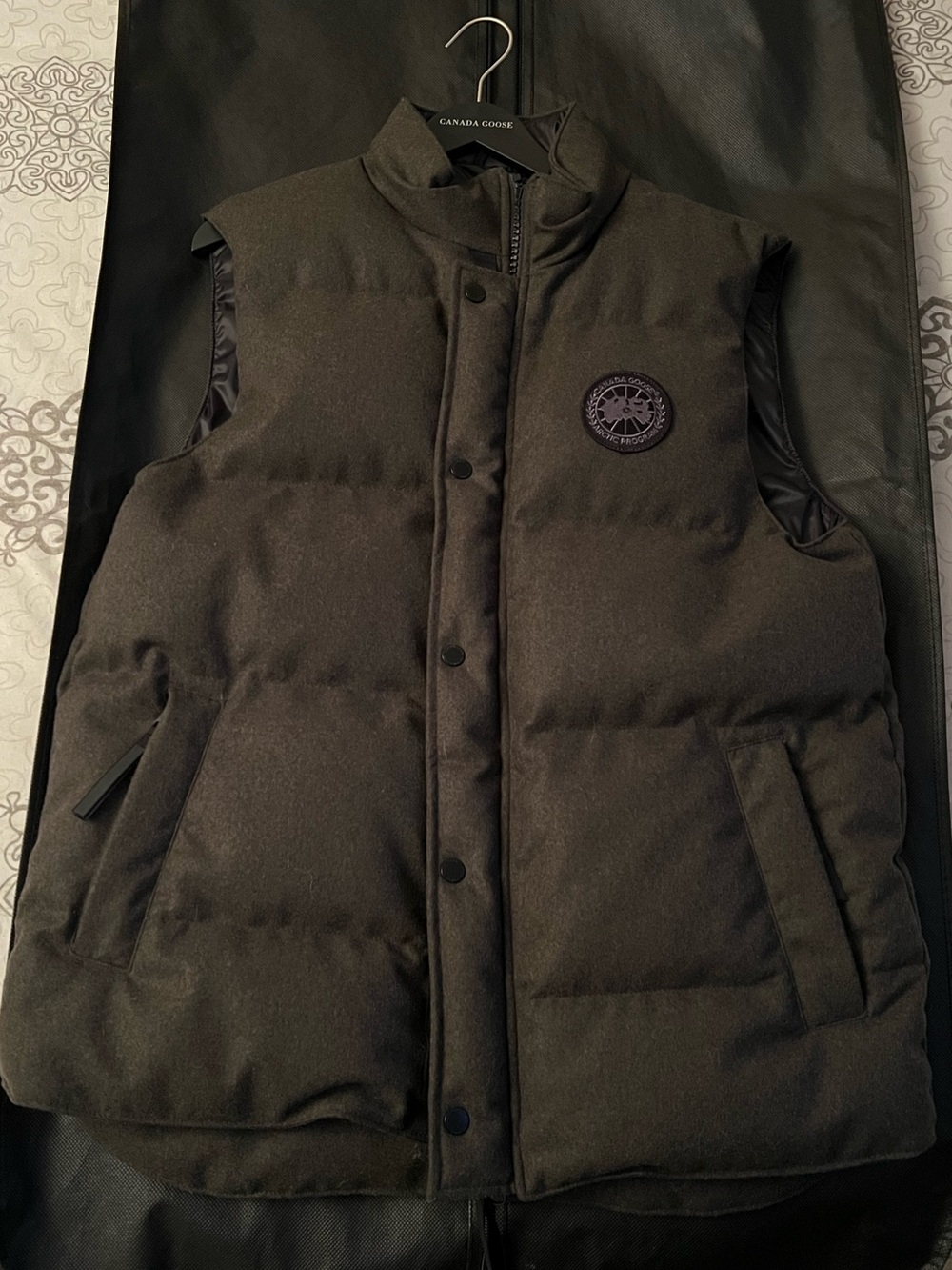 Canada Goose Black Label Wool Garson Vest